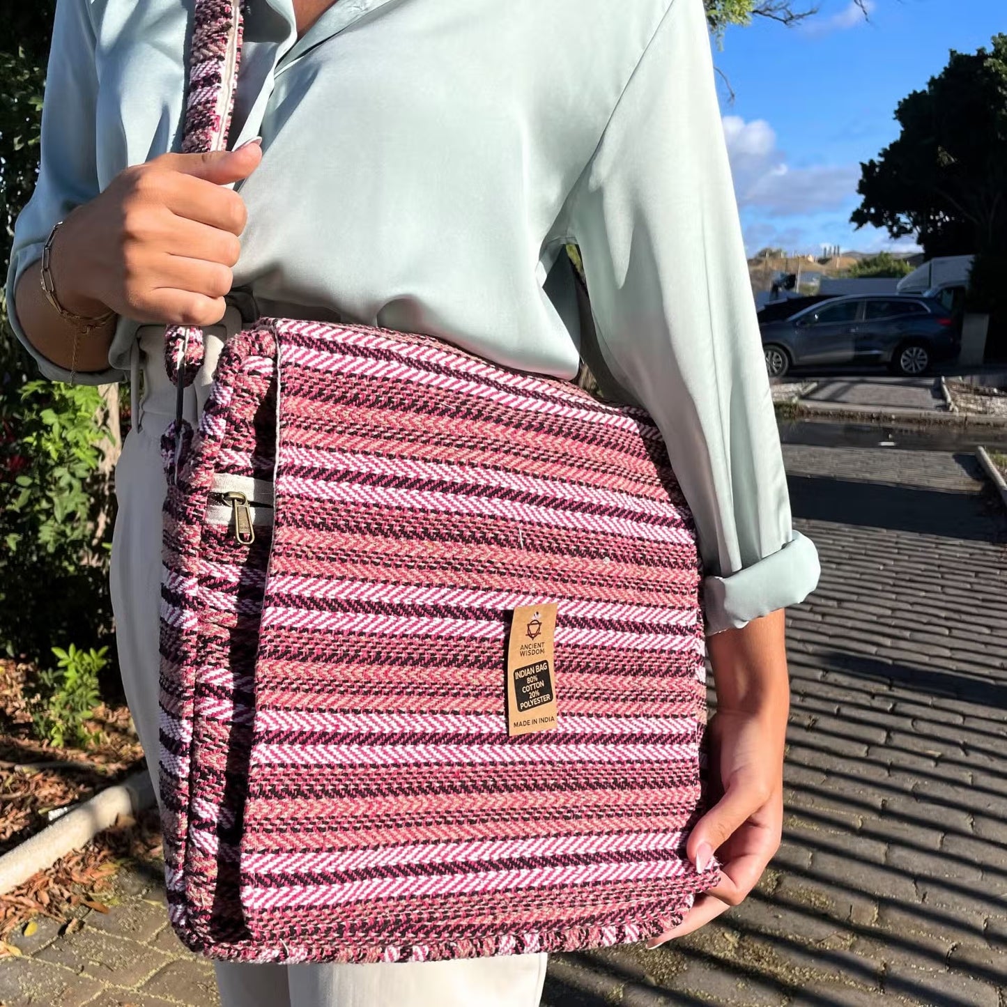 Handmade Soft Banjar Laptop Bags - Kraas Store
