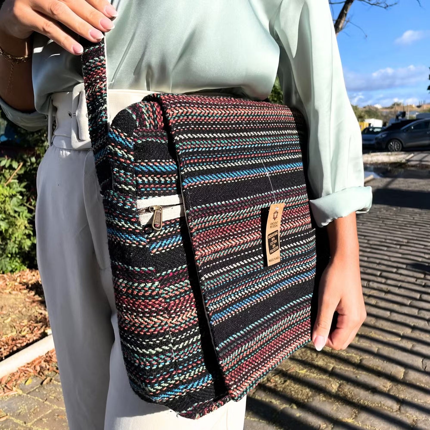 Handmade Soft Banjar Laptop Bags - Kraas Store