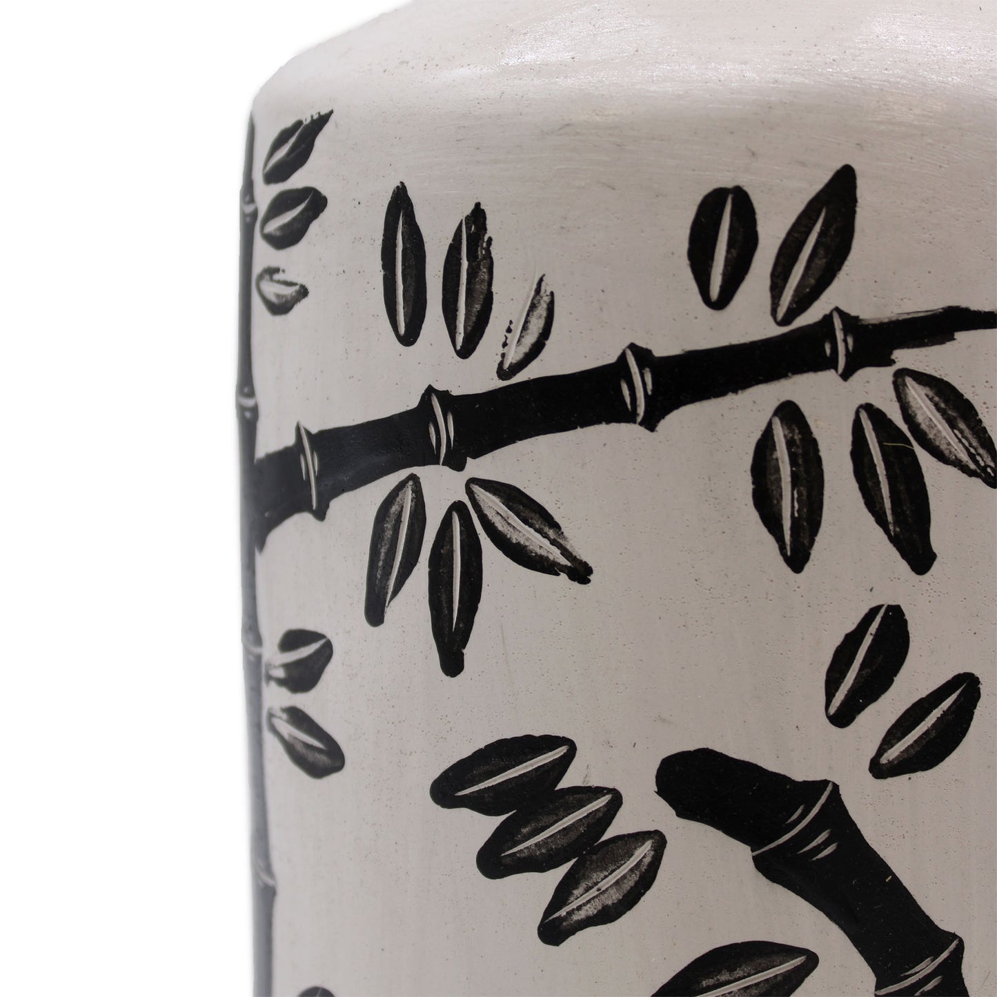 Bamboo Motif Straight Vase - Kraas Store