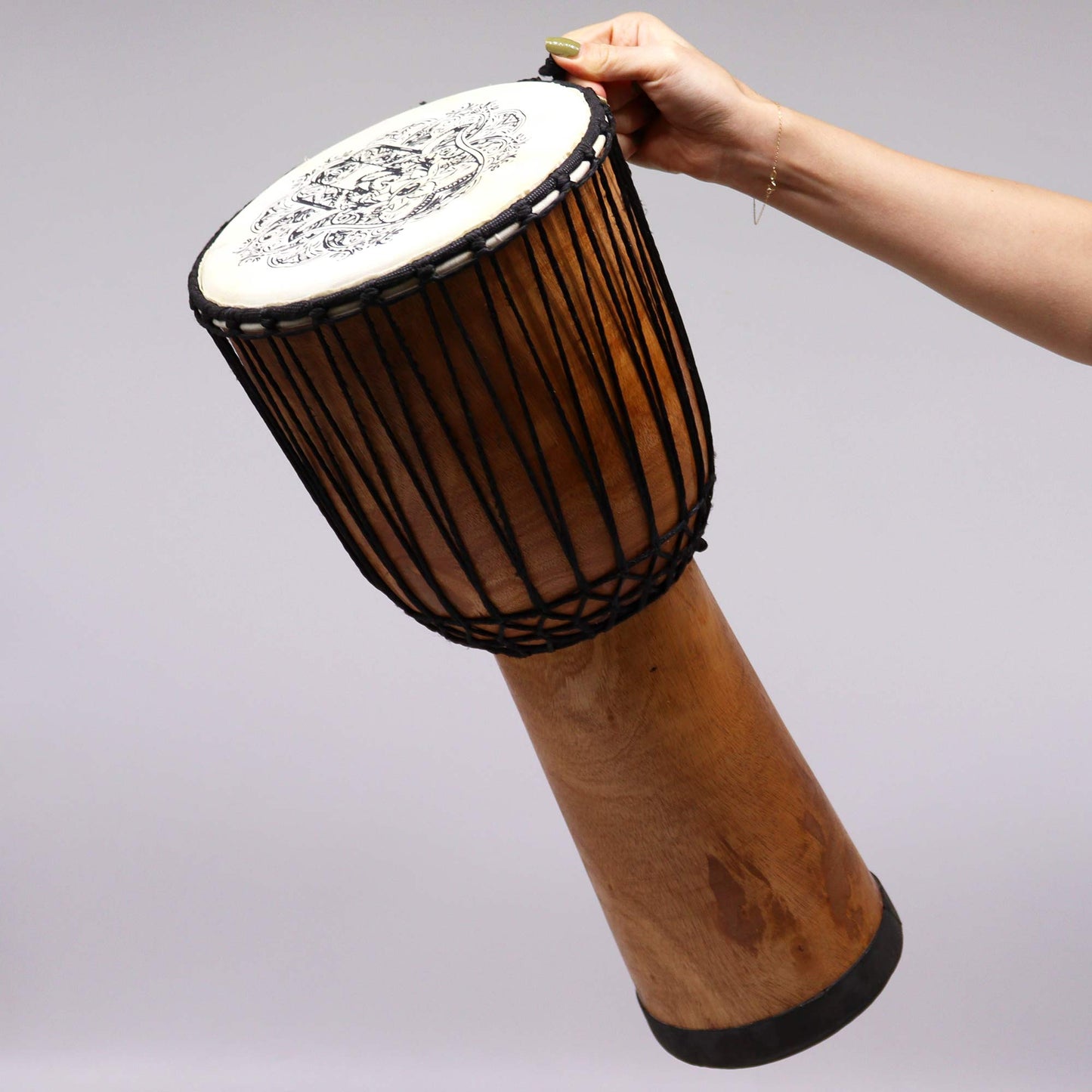 Wide Top Djembe Drum - Kraas Store