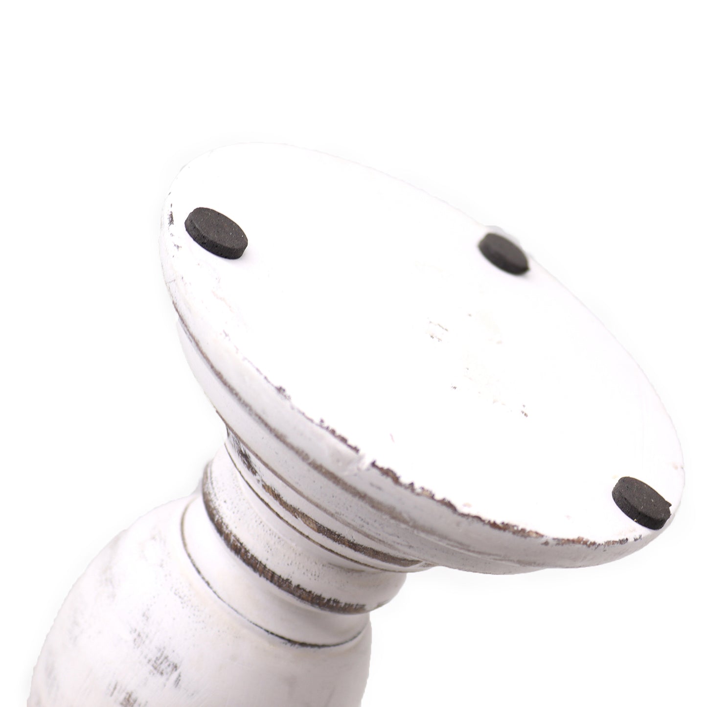 Classic Candle Stand - Whitewash - Kraas Store