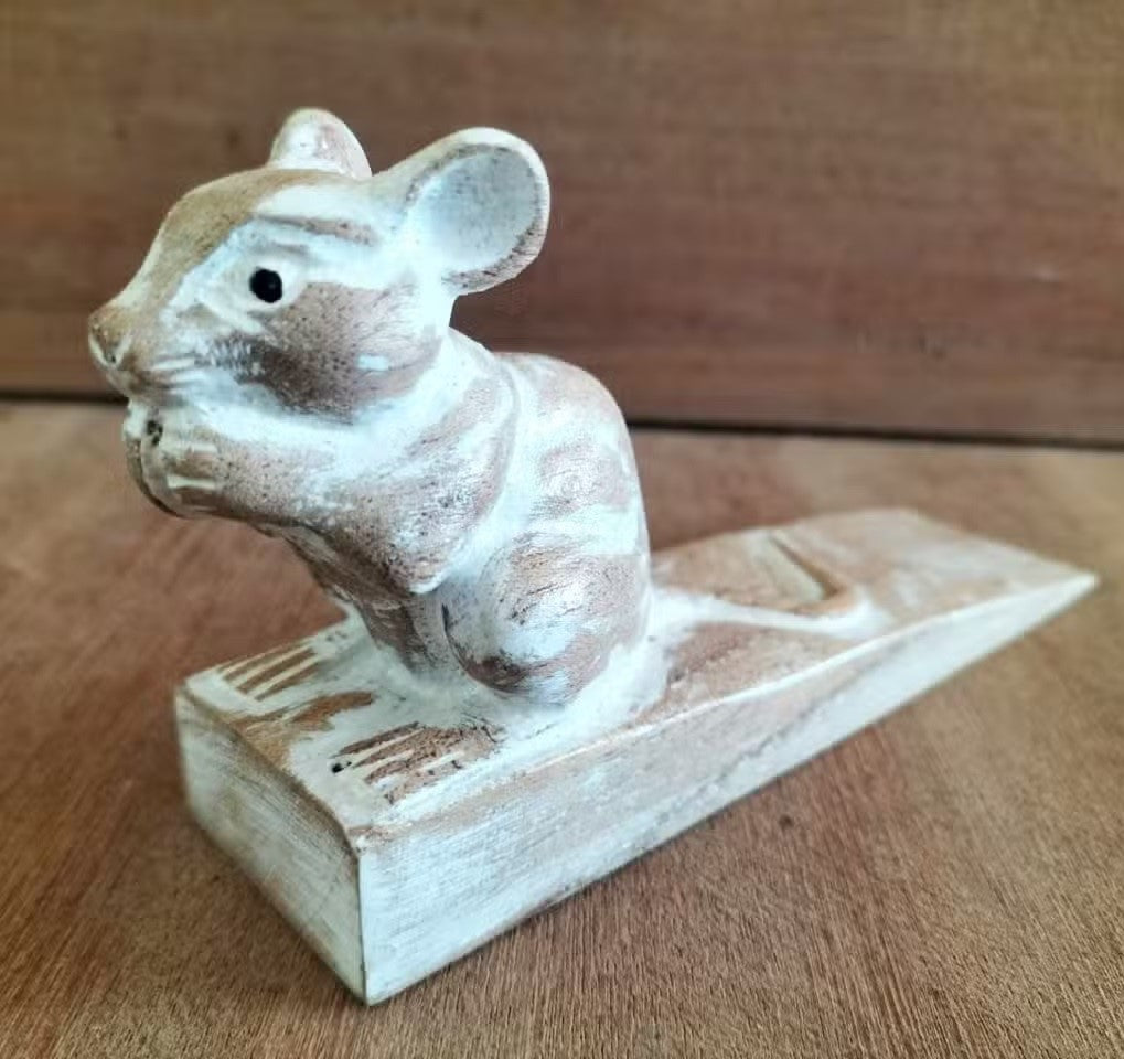 Hand Carved Doorstop - Kraas Store