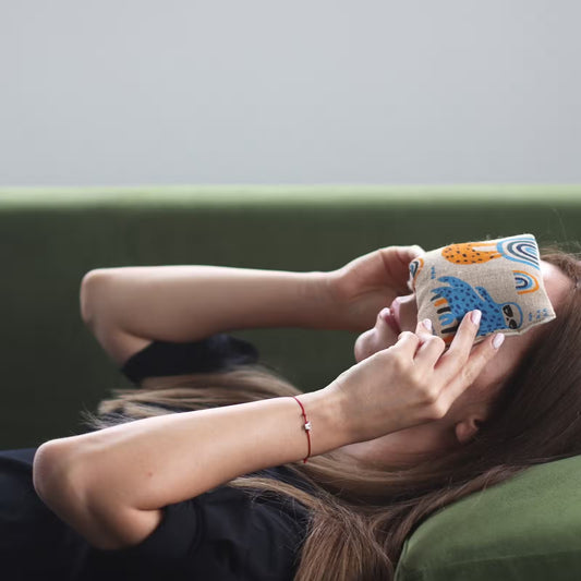 Lavender Eye Pillow – Handmade in the UK for Stress Relief & Relaxation