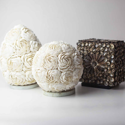 Artisans Handcrafted Boho Sea Shell Lamp - Kraas Store