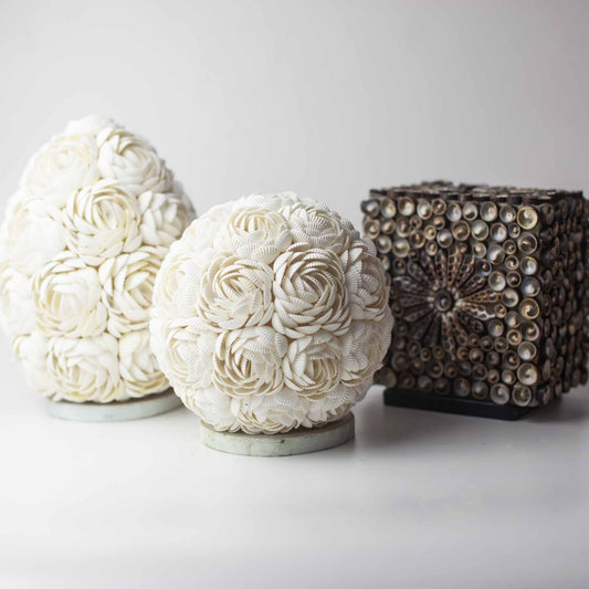 Artisans Handcrafted Boho Sea Shell Lamp - Kraas Store