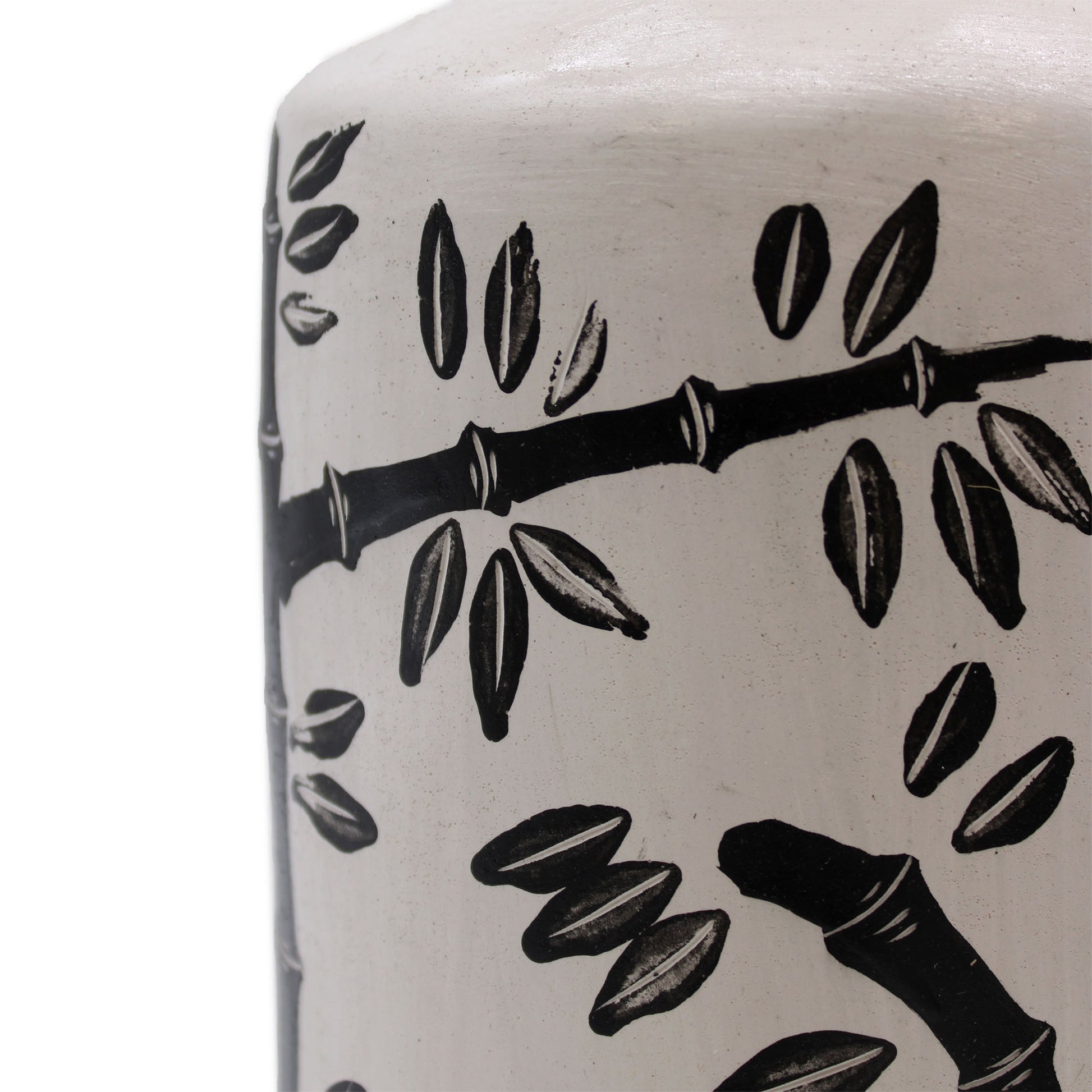 Bamboo Motif Straight Vase - Kraas Store
