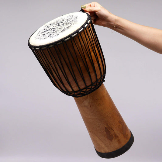 Wide Top Djembe Drum - Kraas Store